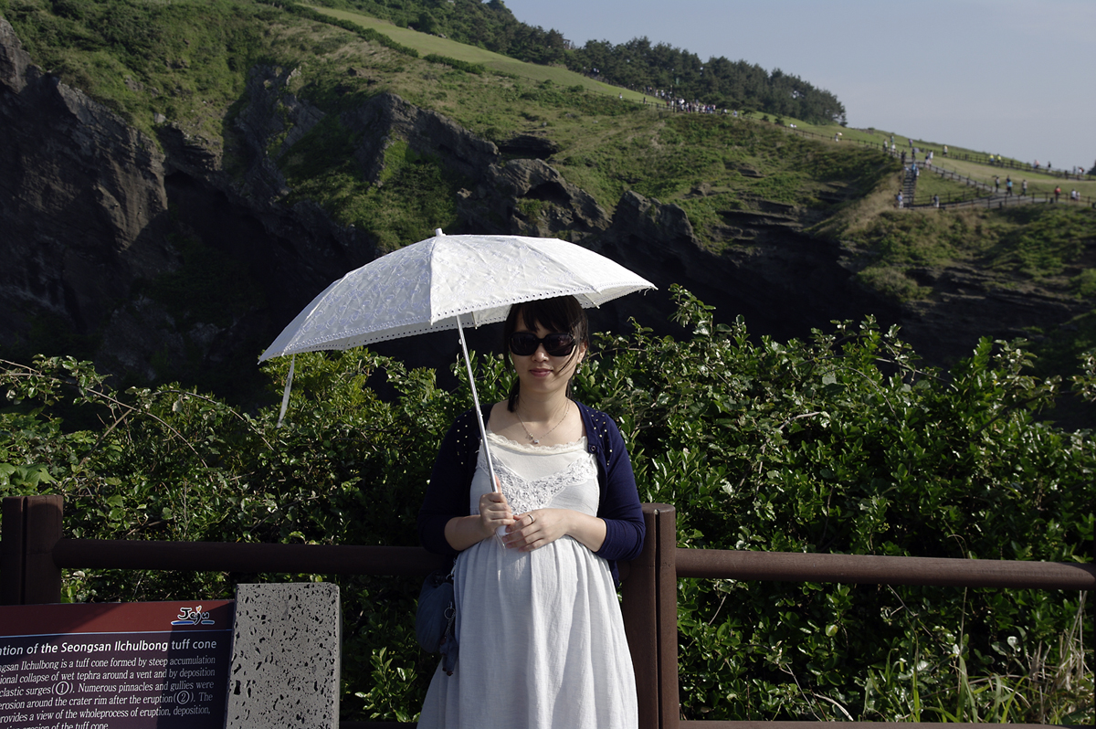 성산일출봉 앞
