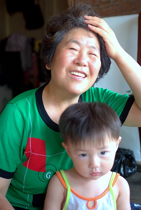 할머니랑 규민