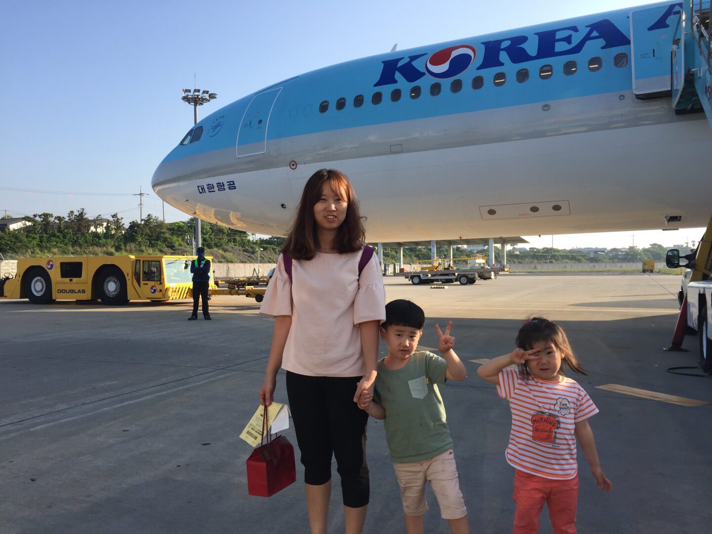 제주 도착 뿅