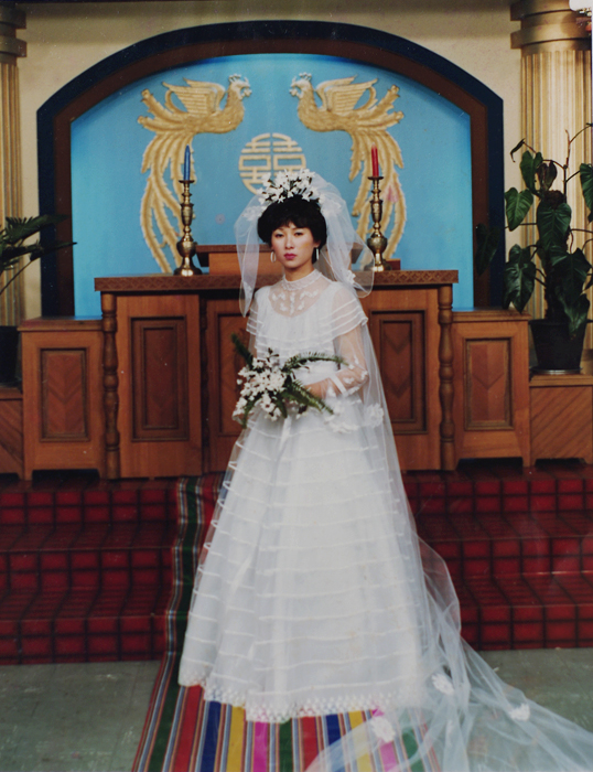 부산고모 결혼사진