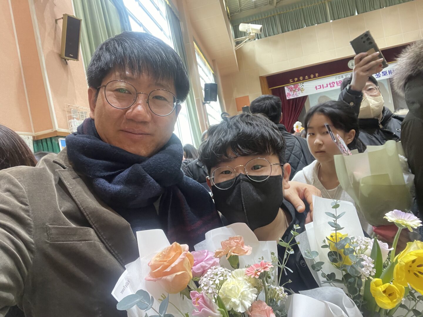 규태 초등학교 졸업식